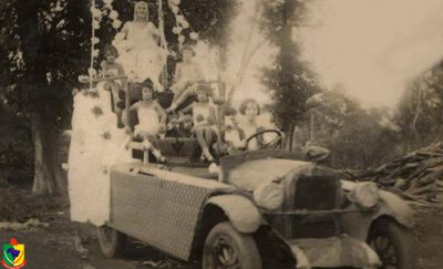 Carnaval - carro alegórico da época, 1929