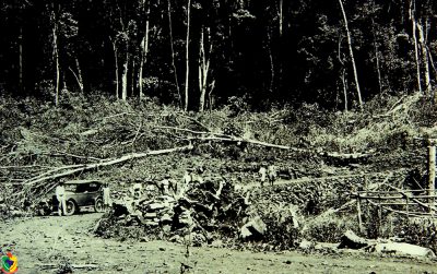 abertura das ruas do balneário - 1930